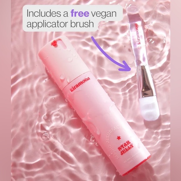 Kiramoon Star Jelly Mask 10% AHA + Glycerin. Facial, Detox, Purify, Balance, Fix - Picture 6 of 7